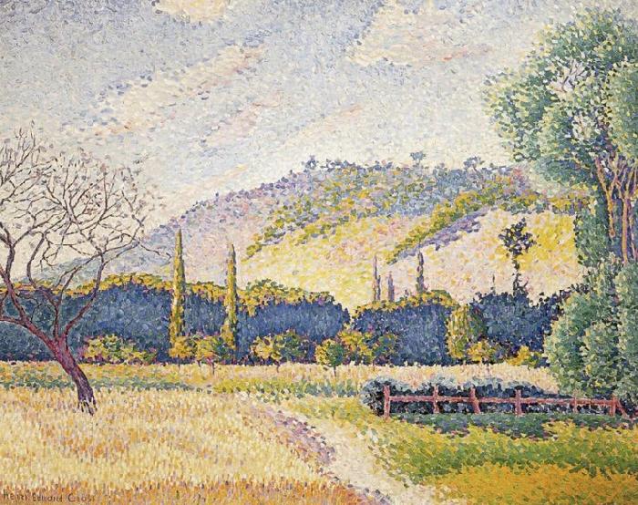 Henri-Edmond Cross Landscape oil painting image